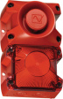PA X 1-05 230 AC RO Проблесковый звуковой оповещатель красный