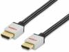 84482 Кабель; HDMI 2.0; вилка HDMI, с обеих сторон; 3м; черный