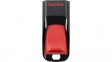 SDCZ51-064G-B35 USB-Stick Cruzer Edge 64 GB black/red