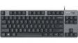 920-010007 Keyboard, TTC Red, K835 TKL, DE Germany, QWERTZ, USB, Cable