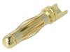GC4011-M, Вилка; "банан" 4мм; 32А; Контакты: позолоченная латунь; 0,65мОм, AMASS
