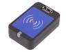 TWN4 USB FRONT READER P, Считыватель RFID; антенна; 60x39x16,5мм; USB; 4,3?5,5В; 250мА, ELATEC