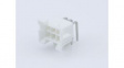 15-24-9064 Mini-Fit BMI HDR Dual Row 90° with Snap-in Plastic Peg PCB Lock 6CKT PA Polyamid