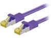 91654 Patch cord; S/FTP; 7; многопров; Cu; LSZH; фиолетовый; 15м