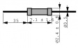 T1C-R10FI Проволочный резистор 0.1 Ω 1 W ± 1 %