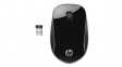 H5N61AA#ABB  Thin Wireless Mouse Z4000 2.4 GHz/USB Nano Receptor Black