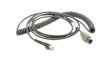 CBA-U08-C15ZAR USB Cable, Coiled, 4.5m, Suitable for LS1203/DS4600