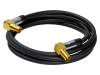 70475, Кабель; 75Ом; 10м; черный; Мат-л внешн.оболочки: ПВХ, Goobay