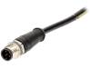 1200659527 805006B30M020, Вилка; M12; PIN:5; "папа"; код A-DeviceNet / CANopen; 2м; провода, Molex