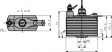 K 3-M 12 Теплоотводы 82 mm 3 K/W черный анодированный