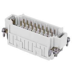 JDSM 27 N, male insert, 54 poles + PE&nbsp;&nbsp;(2 inserts), ILME