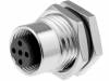 LTW12-05PFFP-SF8001, Гнездо; М12; PIN:5; "мама"; код A-DeviceNet / CANopen; THT; IP68, Amphenol