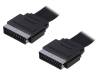 CA1027 Кабель; SCART вилка, с обеих сторон; 1,5м; черный