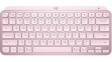 920-010500 Keyboard, MX Keys Mini, US English with €, QWERTY, USB, Bluetooth/Wireless