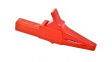 BU-65-2 Fully Insulated Safety Alligator Clip Red 30A