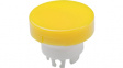 AT3002EB Cap, round, yellow, 15 x 12.2 mm