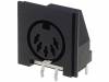 671-0300 Гнездо; DIN; "мама"; PIN:3; Конфиг.выводов:180°; THT; луженые; 34В