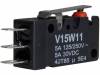 V15W11-EZ200-W3 Микропереключатель; без рычага; SPDT; 0,5A/125ВAC; 10A/250ВDC