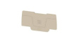 2751080000 [20 шт] End Plate, Beige, 56.9 x 2.1mm, PU%3DPack of 20 pieces