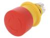 61-6441.4067, Switch: emergency stop; 2-position; NC x3; 16mm; red; none, EAO