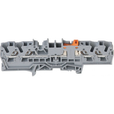 2002-1871, Disconnect terminal block grey 0.25...2.5 mm2, Wago