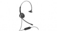 AXH-MS2M NC Headset MS2 Mono, On-Ear, USB, Black