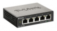DGS-1100-05V2/E Network Switch 5x 10/100/1000 Managed