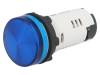 XB7EV06MP Индикаторная лампа; 22мм; Подсвет: LED 230В AC; плоский; IP65