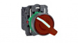 XB5AK124B5 Illuminated Selector Switch, 90°, Latching Function, Screw Clamp Terminal