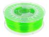 PETG-1.75-BRIGHT GREEN TRANSPARENT Филамент: PET-G; прозрачный, зеленый (светлый); 1кг; 220-250°C