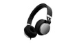HA601-3EP Headphones, On-Ear, Stereo Jack Plug 3.5 mm, Black / Silver