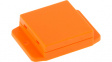 RND 455-00328 Plastic enclosure 50 x 50.4 x 17 mm orange ABS IP 00