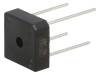 GBPC801, Однофазный выпрямительный мост; Urmax: 100В; If: 8А; Ifsm: 175А, DC COMPONENTS