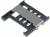 C707-10M006-136-2, Разъем: для карт памяти; SIM; SMT; PIN:6, Amphenol