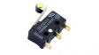 SS-01GL2-E Micro Switch SS, 100mA, 1CO, 0.25N, Hinge Roller Lever