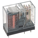 G2R-2 DC6, PCB Power Relay G2R, 2CO, DC, 6V, 68Ohm, Omron