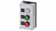 3SU1803-0AB00-2AB1  Control Station with 2 Pushbutton Switches and Indicator, Green, Red, Transparen