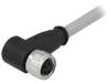 21348300481100, Разъем: M8; "мама"; PIN:4; угловой 90°; с проводом; вилка; ПВХ; 10м, Harting