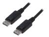 50445, Кабель; DisplayPort 1.2; вилка DisplayPort, с обеих сторон; 1м, QOLTEC