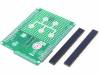 MIKROBUS SHIELD FOR MIKROMEDIA Дочерняя плата; mikroBUS x2; prototype board
