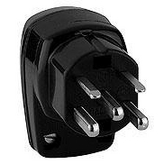 8825.T25.L.61, Mains plug Suisse T25 White Switzerland, Type 25, Feller CH