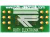 RE931-01, Плата: универсальная; переходная; W:13мм; L:23,5мм; SSOP14, ROTH ELEKTRONIK GMBH