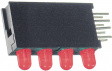 568-0101-111F СИД на печатную плату 3 мм круглый красный/красный/красный/красный