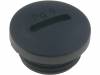 PSP-9, Заглушка; PG9; Мат-л: полиамид; черный, Kai Suh Suh (KSS)