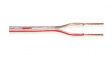 TSK63-20 [20 м] Audio cable   2 x1 mm2 Red on Transparent