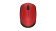 910-004641 Wireless Mouse M171 1000dpi Optical Black / Red