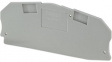 3047426 D-UTME 6 End plate, Grey