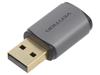 CDMH0 Адаптер; вилка USB A,гнездо USB C; позолота; Цвет: серый