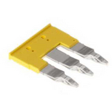 1906220000, ZQV 6N/3 Cross connector 29.03 x 3.1 x 22.4 mm Yellow Z Series Poles=3, Weidmuller