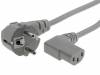 SN312-3/10/2.5G, Кабель; угловая вилка CEE 7/7 (E/F), IEC C13 "мама" 90°; 2,5м, LIAN DUNG